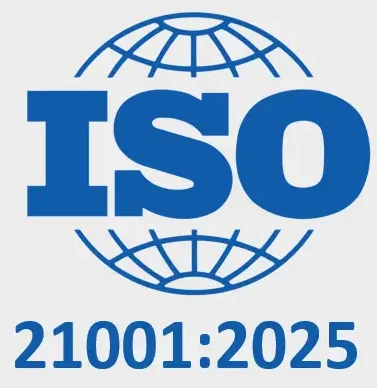 ISO 21001:2025 Logo